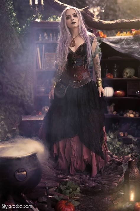Conjuring Fashion: Ideas for a Witching Hour Sorceress Outfit.